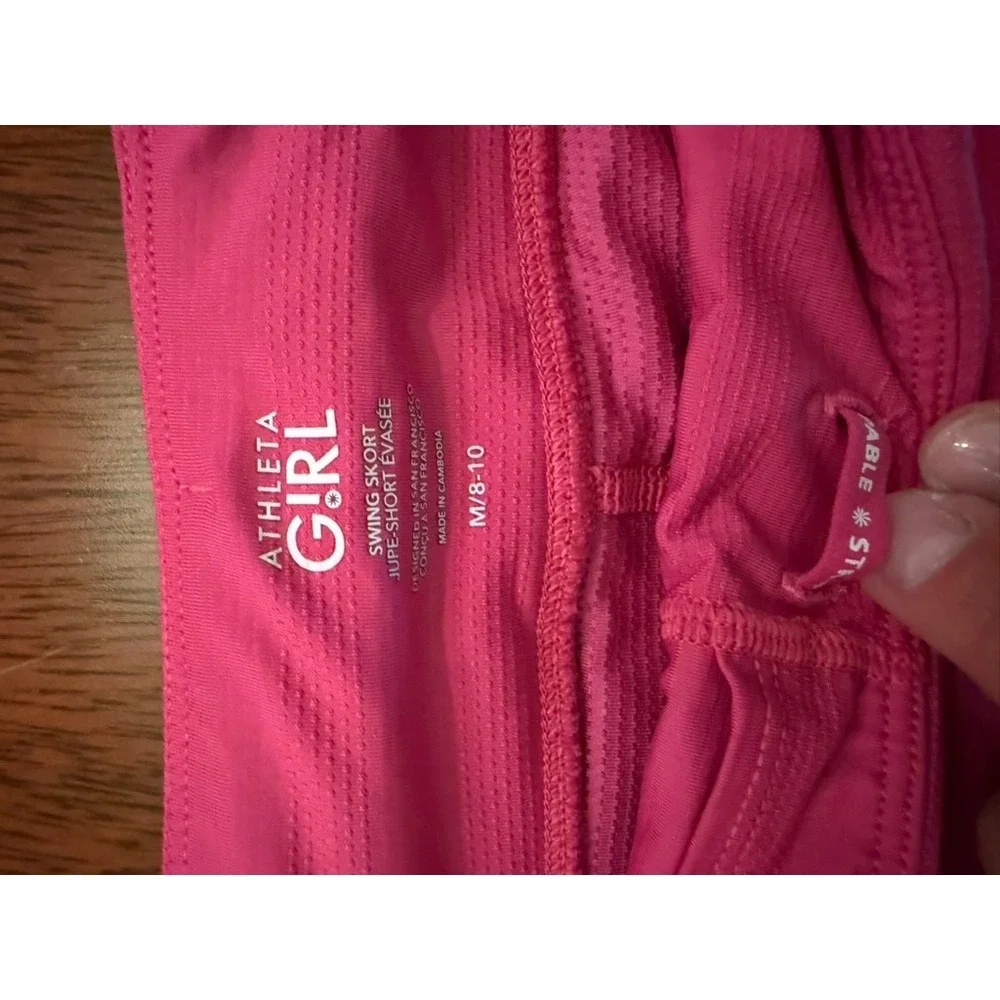 Athleta Girl Kids Athletic Skorts and Shorts Bundle 5pc Set Size M 8-10